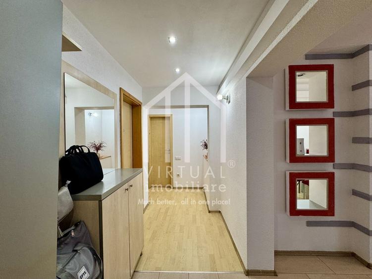 Apartament cu 3 camere, 80mp utili + balcoane, etaj 1/4, Centru - 14