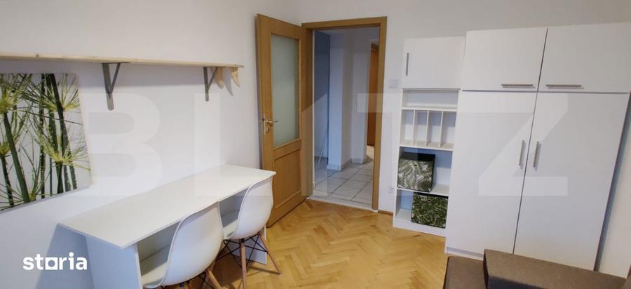 Apartament cu 3 camere, mobilat în Păcurari