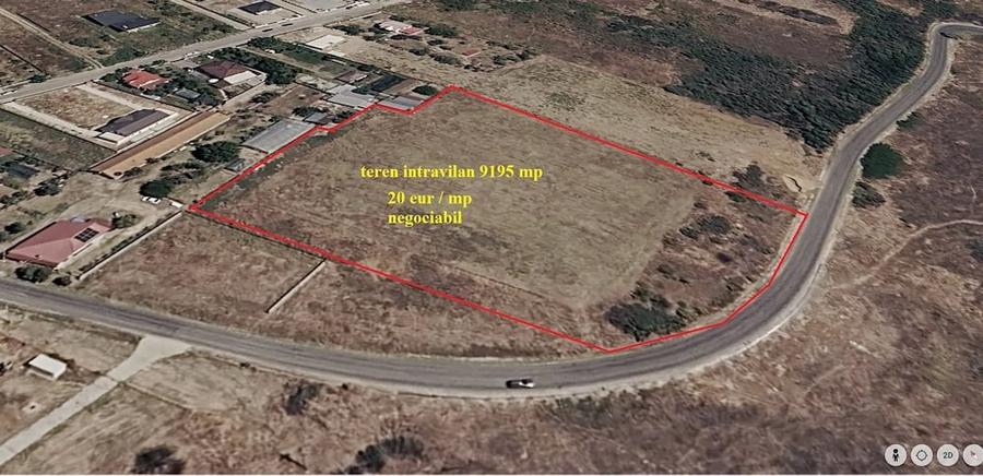 Teren de 9195 mp, în Milcov