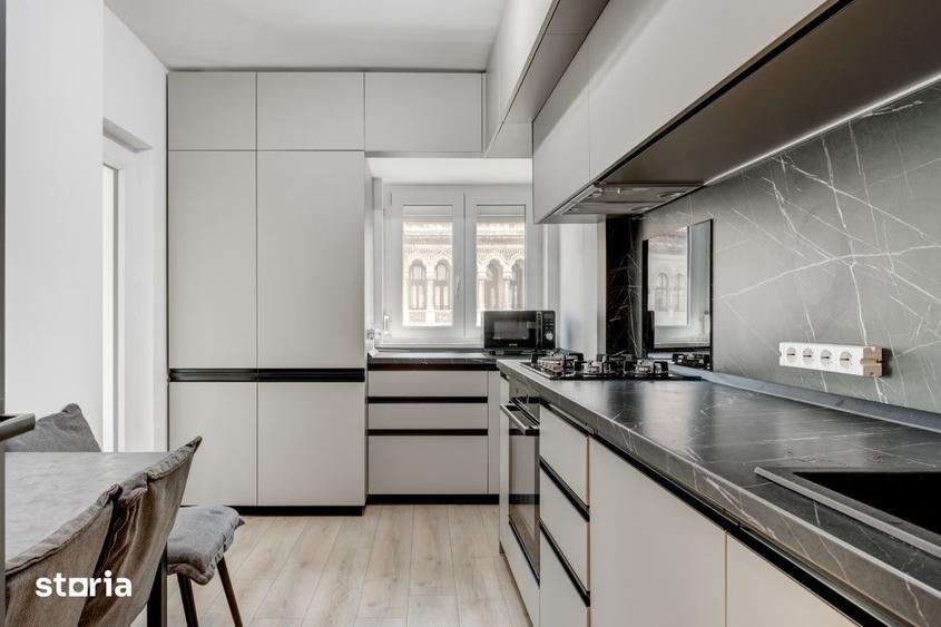 Apartament cu 3 camere decomandat, mobilat în Cișmigiu
