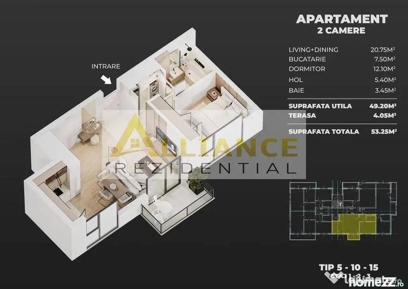 Ame Residence Exclusivitate Proiect nou ap 2 si 3 camere - 7