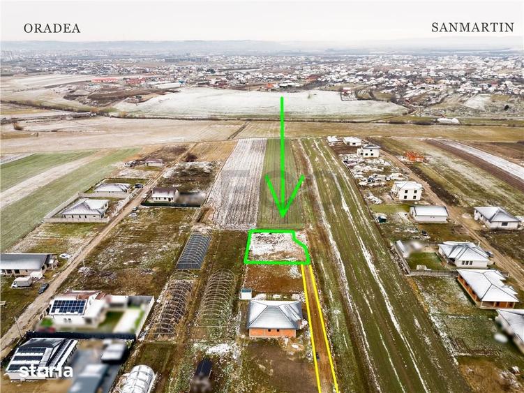RECO teren intravilan Cihei 500 mp puz aprobat - 1