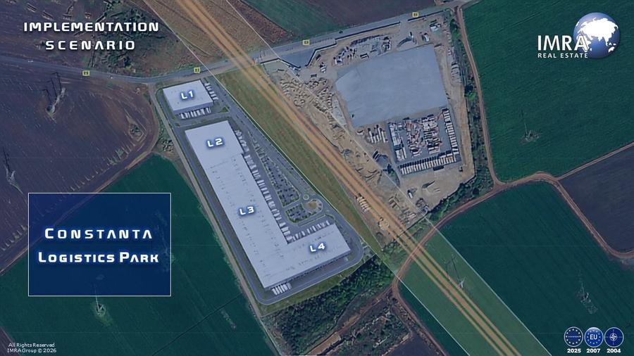 Teren Construcții intravilan de 44700 mp, în Exterior Vest