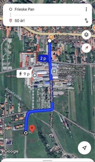 Teren de 4147 mp, în Central