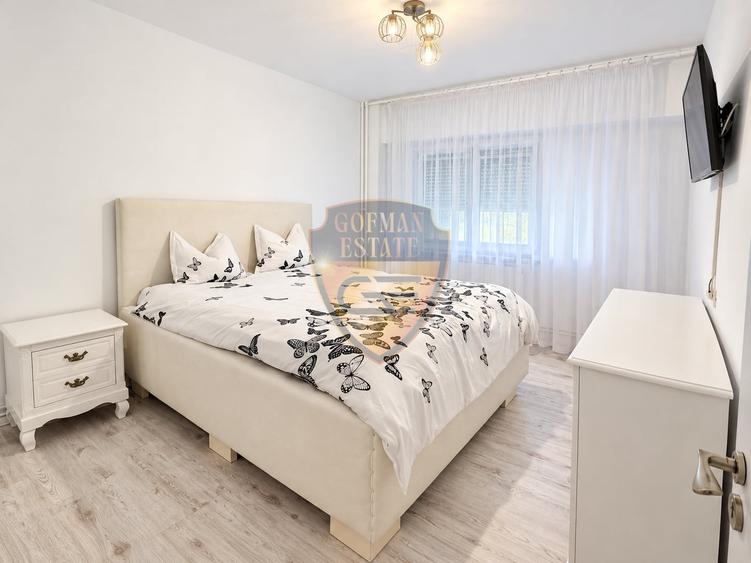 Apartament cu 3 camere decomandat, mobilat în Inel II