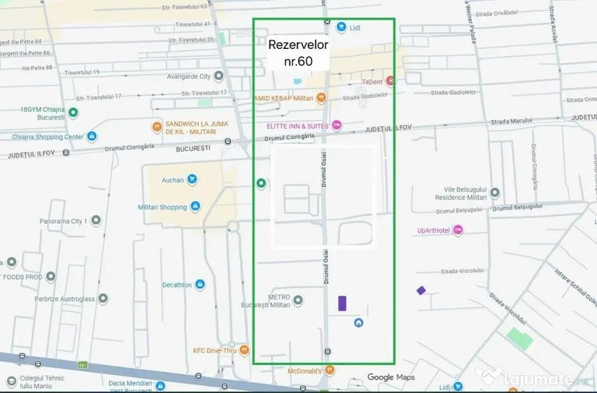 Apartament cu 2 camere decomandat în Chiajna