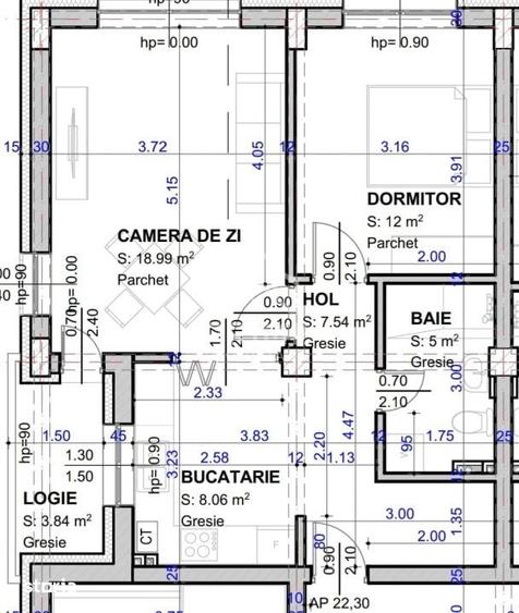 Apartament cu 2 camere în Cetate — fotografia 3
