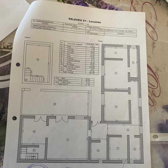 Casă cu 4 camere cu Teren 610 Mp în Falaștoaca