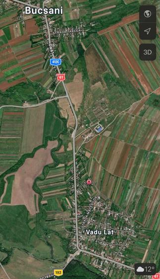 Teren de 3000 mp, în Vadu Lat