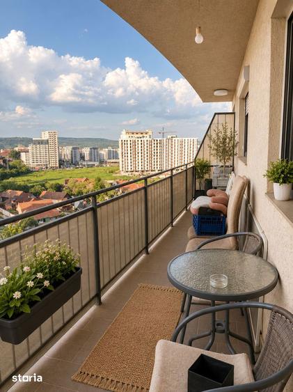Apartament cu 3 camere, mobilat în Central