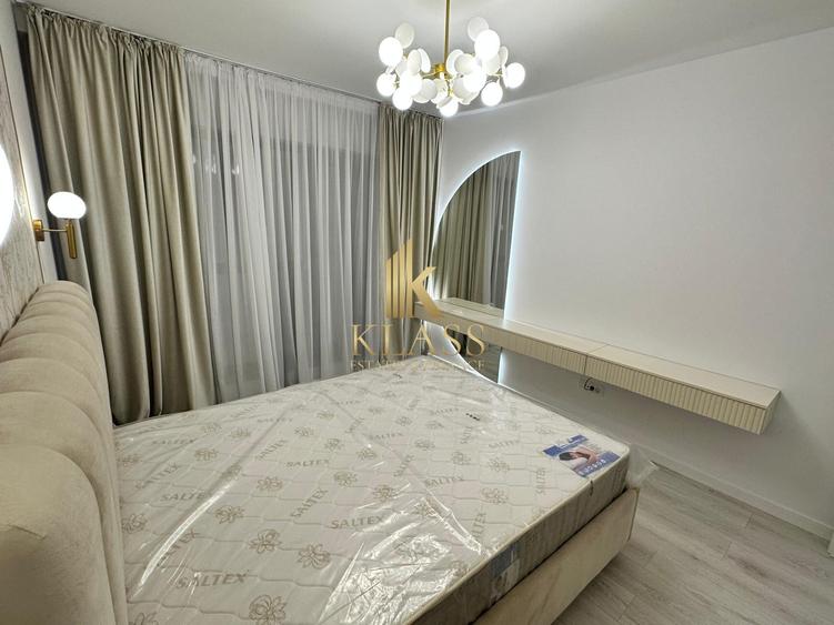 Apartament cu 2 camere semidecomandat, mobilat în Pipera