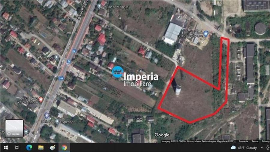 Teren Construcții intravilan de 12500 mp, în Aeroport