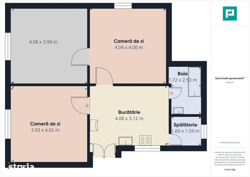 Casă cu 4 camere cu Teren 500 Mp în Căbești