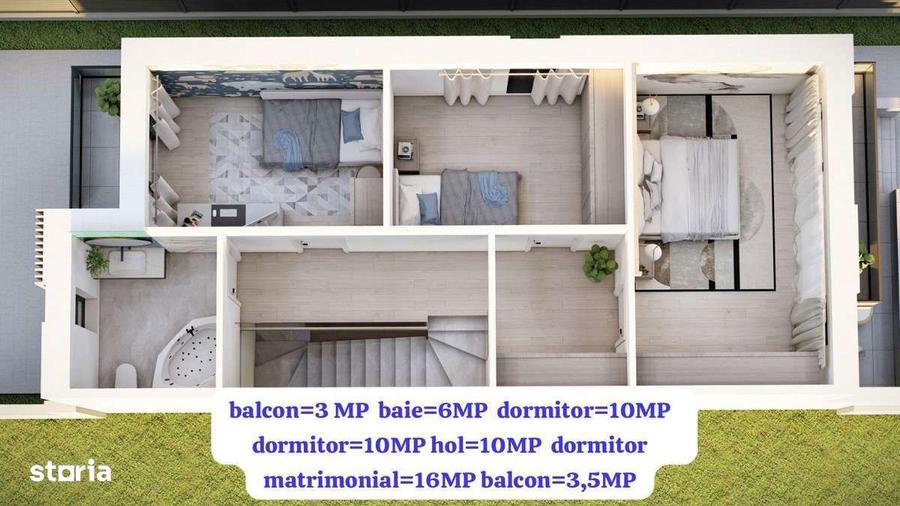 Casă cu 4 camere în Titan