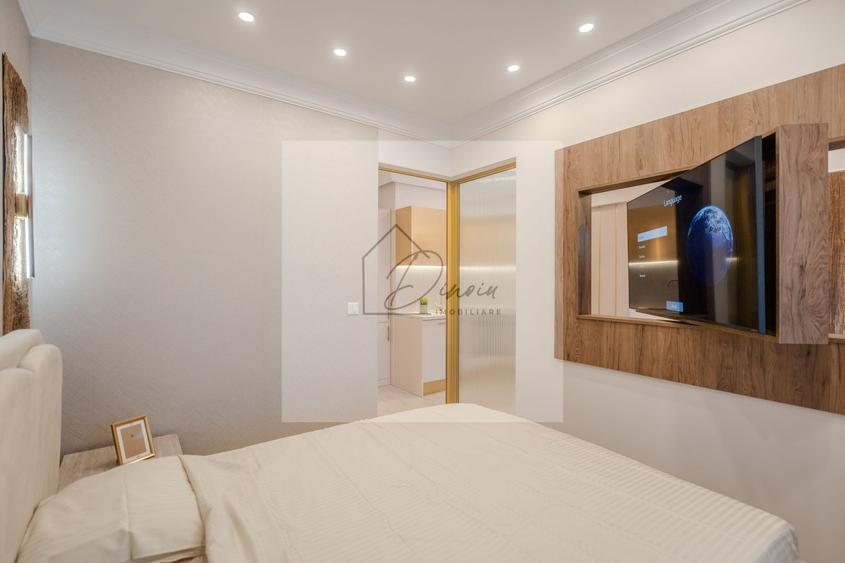 Apartament cu 2 camere decomandat, mobilat în Central