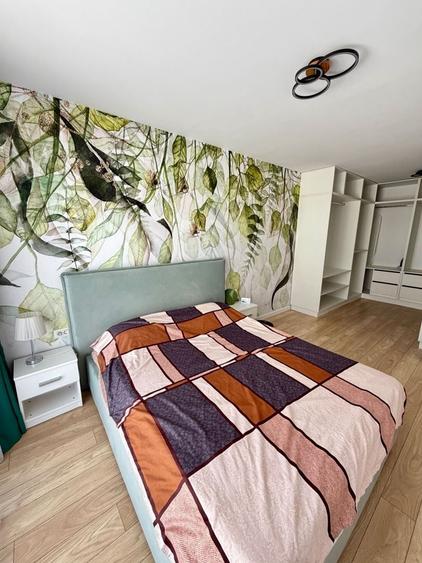 Apartament cu 2 camere semidecomandat, mobilat în Pipera