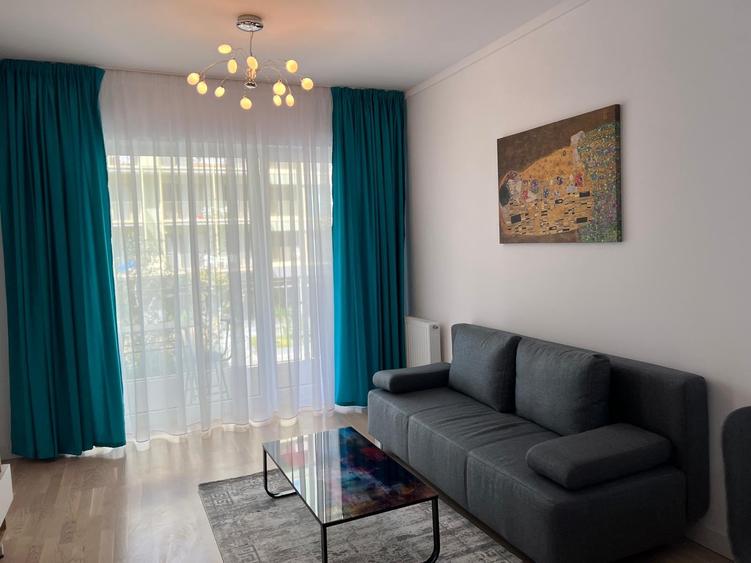 Apartament cu 2 camere semidecomandat, mobilat în Bucureștii Noi