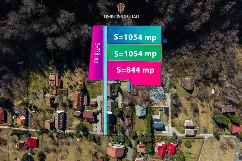 Teren de 738 mp, în Poiana