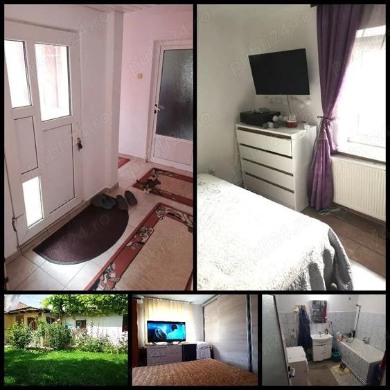Casă individuală cu 3 camere cu Canalizare în Brătianu