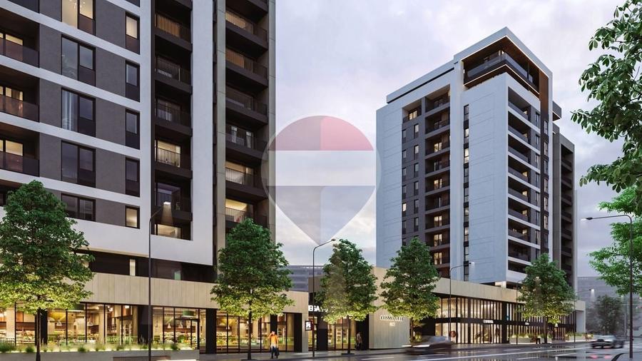 Penthouse cu 4 camere decomandat în Centrul Civic