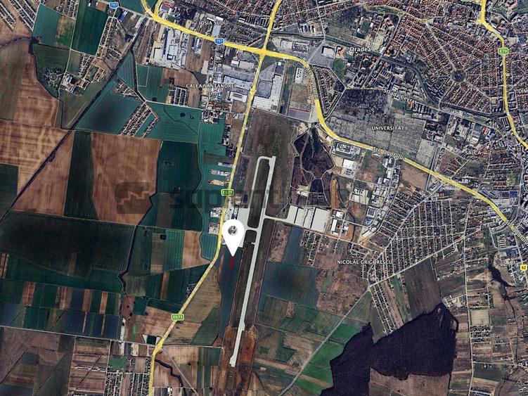Teren Construcții intravilan de 10027 mp, în Aeroport