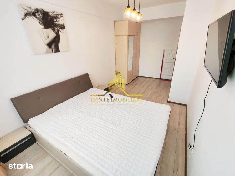 Apartament cu 2 camere semidecomandat, mobilat în Între Lacuri
