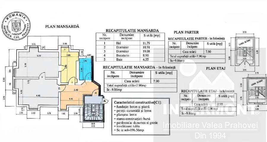 Apartament cu 2 camere în Central