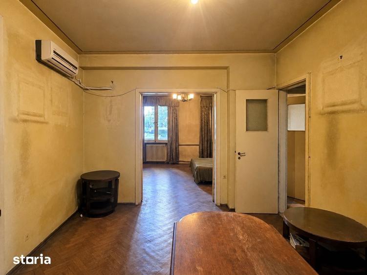 Apartament cu 3 camere în Cișmigiu