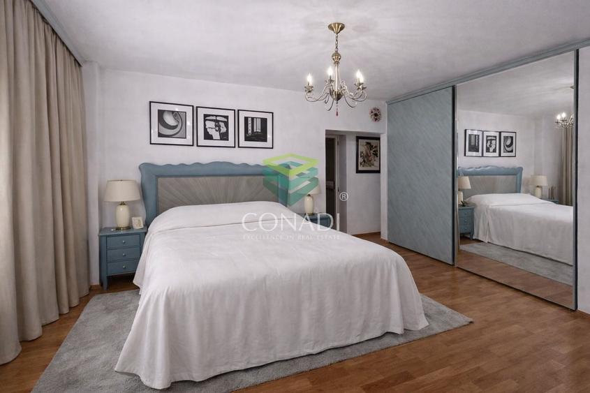 Apartament cu 4 camere semidecomandat, mobilat în Universitate