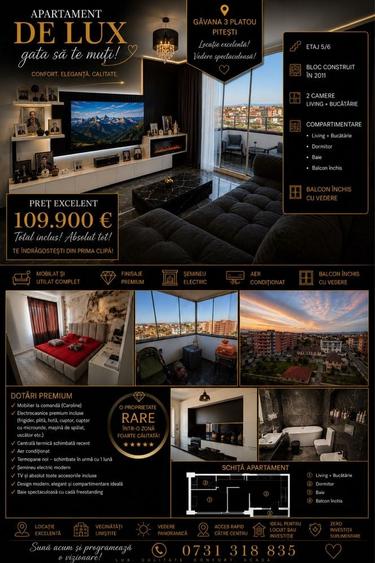 Apartament cu 2 camere în Găvana