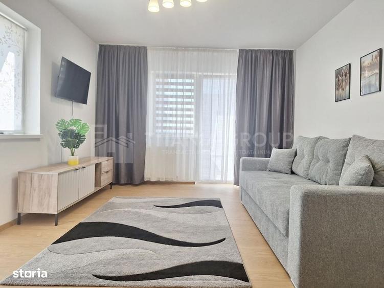 Apartament cu 2 camere semidecomandat în Sânpetru