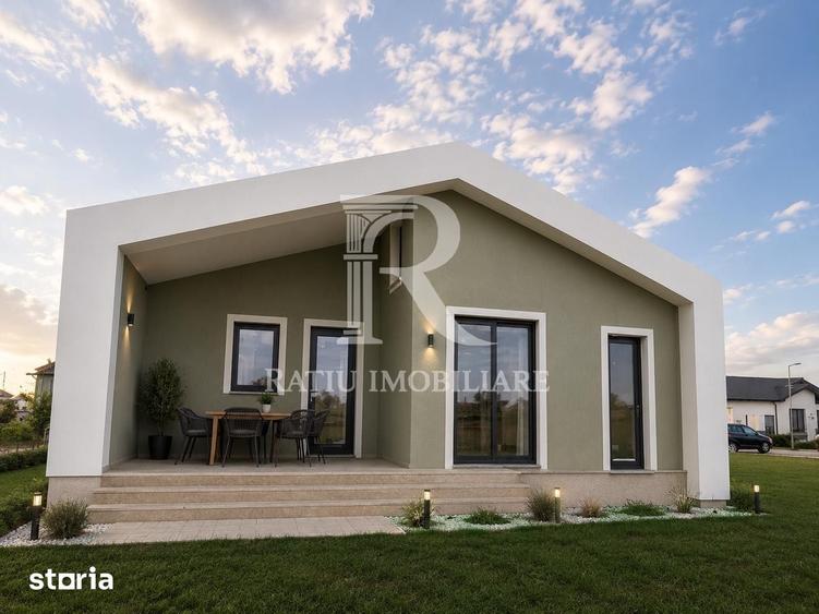 Casă cu 4 camere cu Teren 500 Mp în Oșorhei