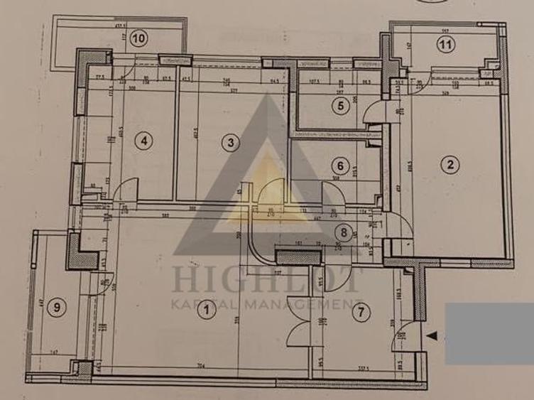 Apartament cu 3 camere decomandat, mobilat în Herăstrău