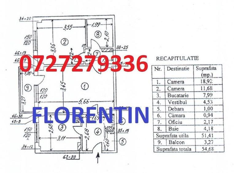 Apartament cu 2 camere semidecomandat în Drumul Taberei — fotografia 1