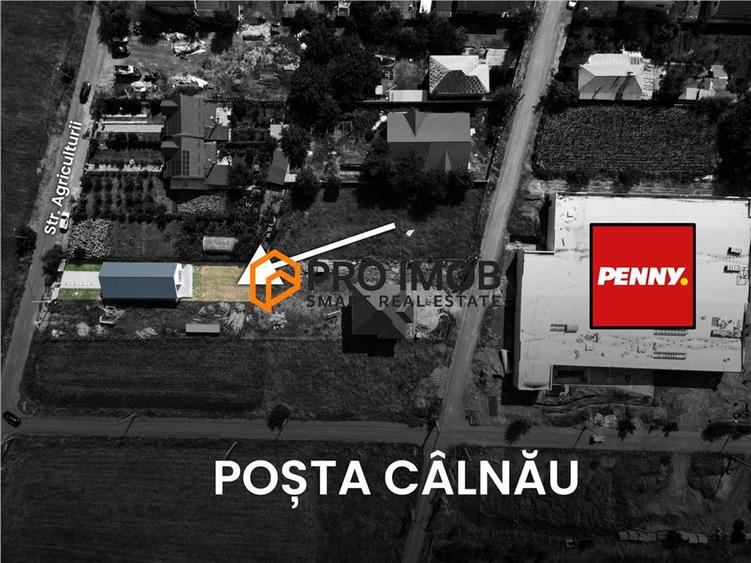 Casă individuală cu 4 camere cu Teren 483 Mp în Poșta Câlnău