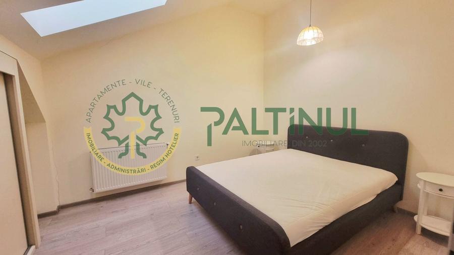 Apartament cu 2 camere semidecomandat, mobilat în Central