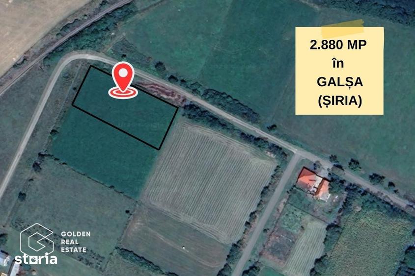 Teren de 2880 mp, în Central