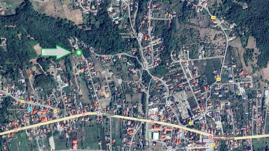 Teren de 350 mp, în Vlădești