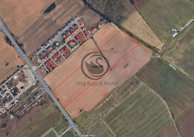 Teren agricol extravilan de 5050 mp, în Blejoi