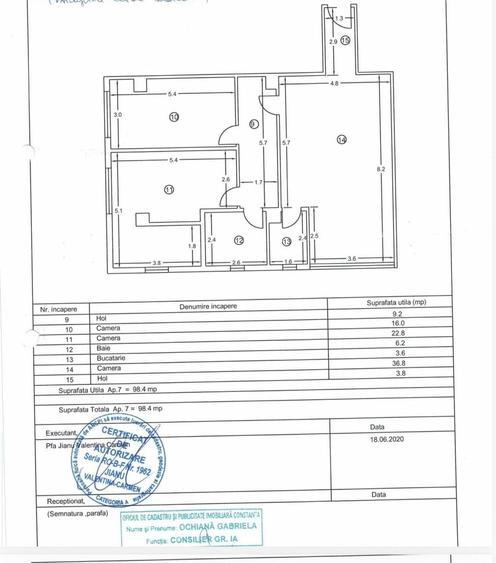 Apartament 3 camere de vanzare Zona Compozitorilor - 12