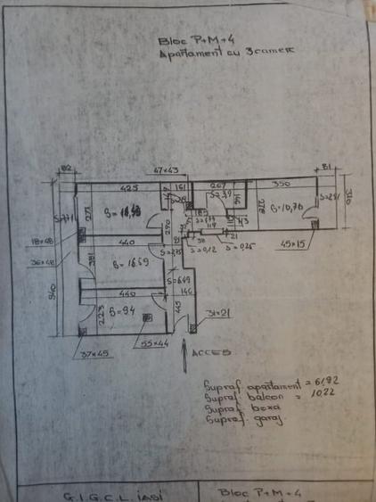 Apartament cu 3 camere decomandat, mobilat în Central