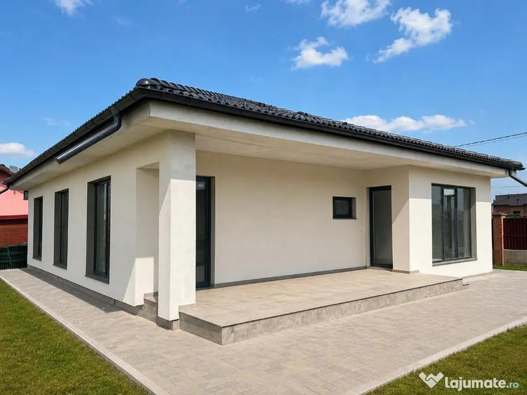 Casă cu 4 camere cu Teren 500 Mp în Sânpetru