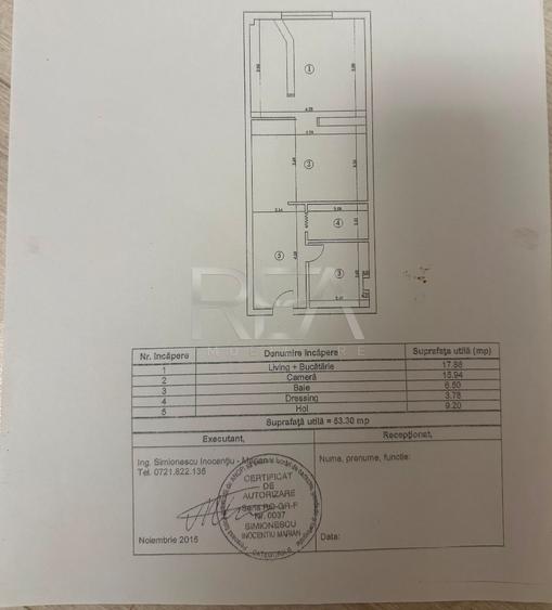 Apartament 2 camere | 54 mp utili | Parcare inclusă | Apărătorii Patriei - 9