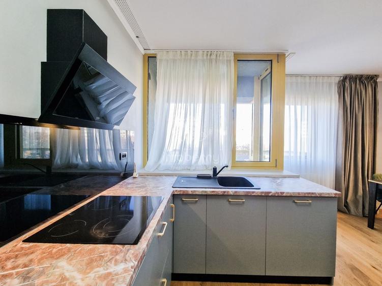 Apartament cu 2 camere semidecomandat, mobilat în Aviației