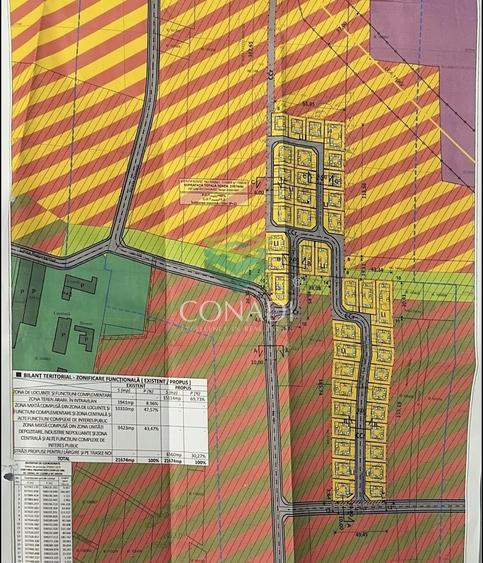 Teren Construcții intravilan de 21674 mp, în Sud