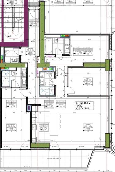 Apartament cu 4 camere decomandat în Lacul Tei