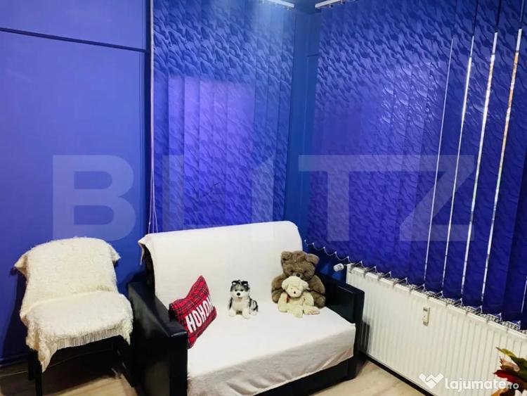 Apartament cu 3 camere decomandat, mobilat în Central