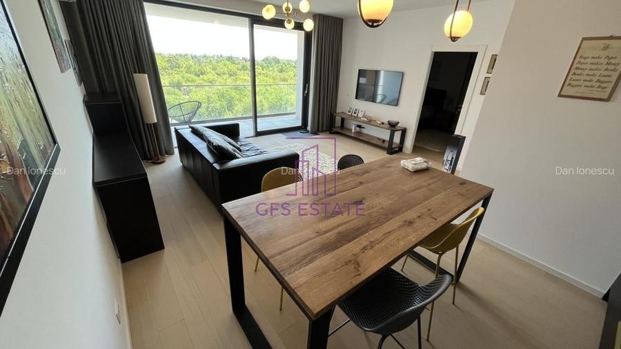 Apartament cu 2 camere, mobilat în Băneasa — fotografia 1