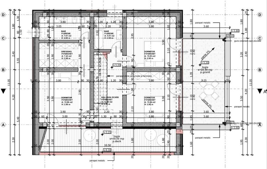 Vila de Vanzare - SU 172MP | ST 620MP | Terase 90MP - Popesti | Baciu - 1
