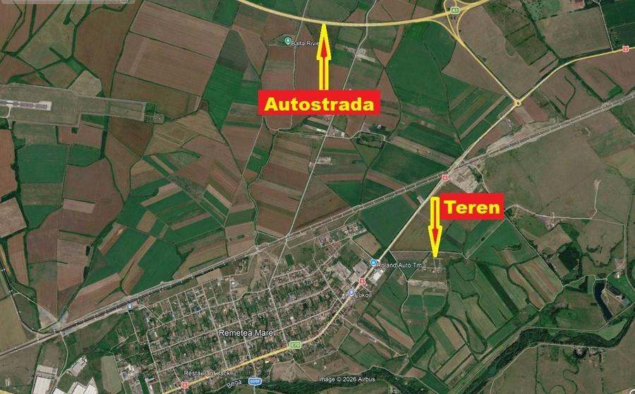🏡 Teren de vânzare în Remetea Mare – 609 mp | 35.000 € - 3